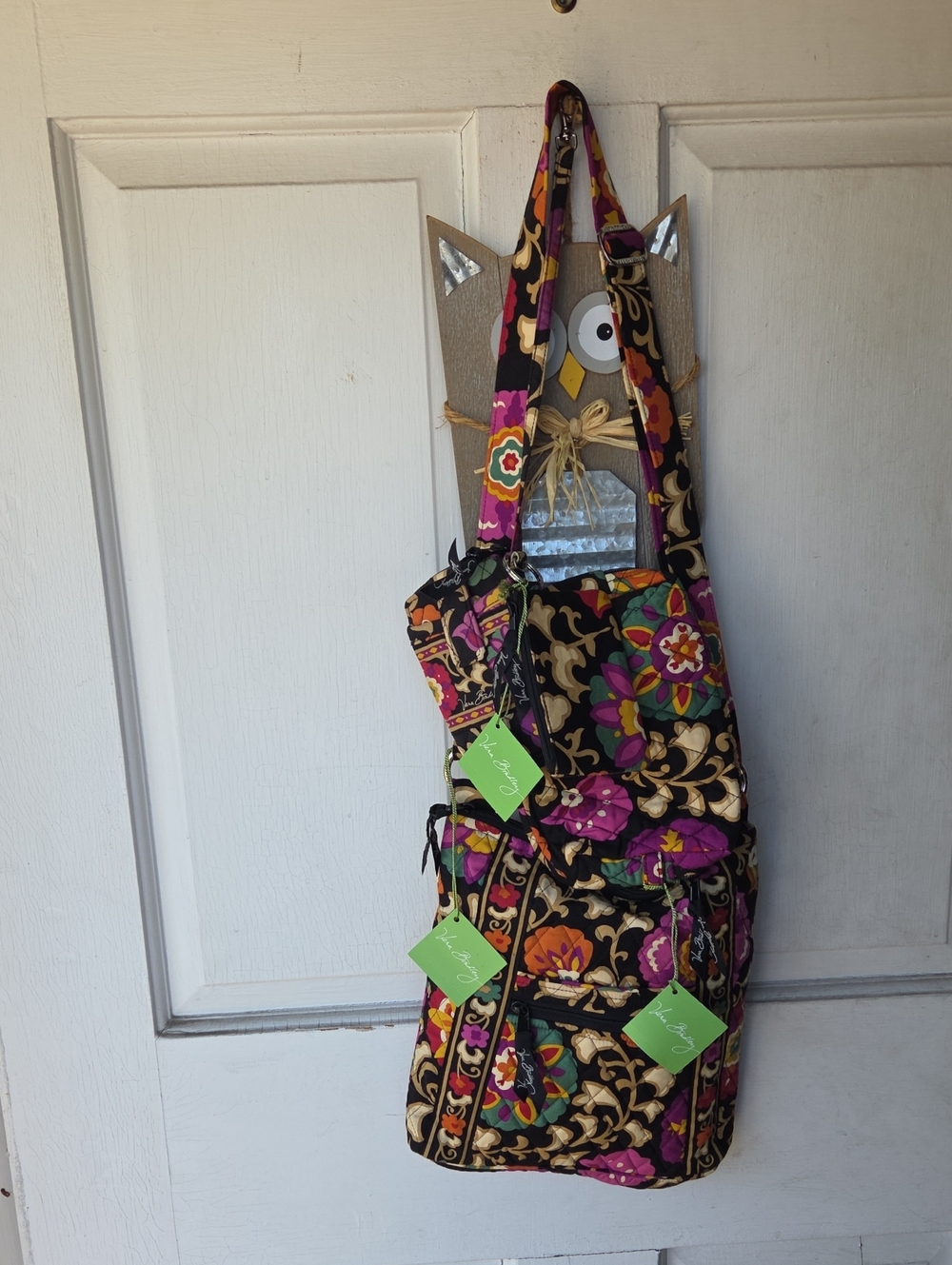 Vera  Bradley Purse Hipster Suzani 4 Pc. New Retired